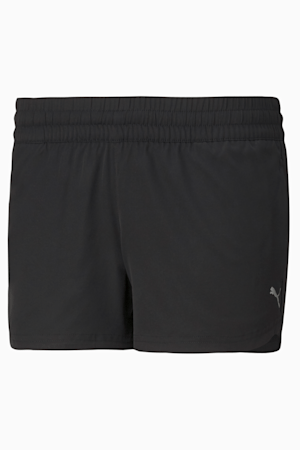 Short d’entraînement 3" tissé Performance Femme, Puma Black, extralarge